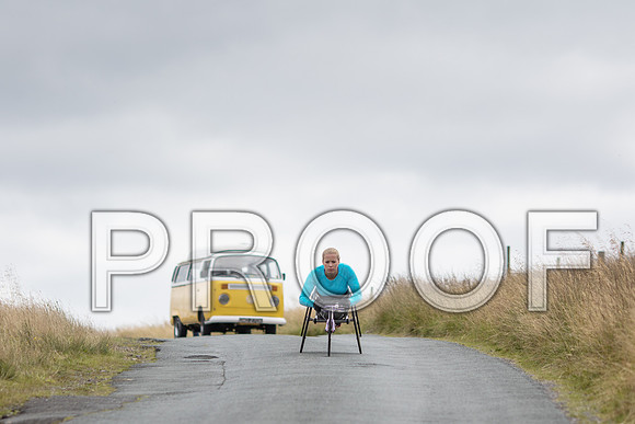 A mini tour around Yorkshire in a vintage VW camper van with Hannah Cockroft, and her family