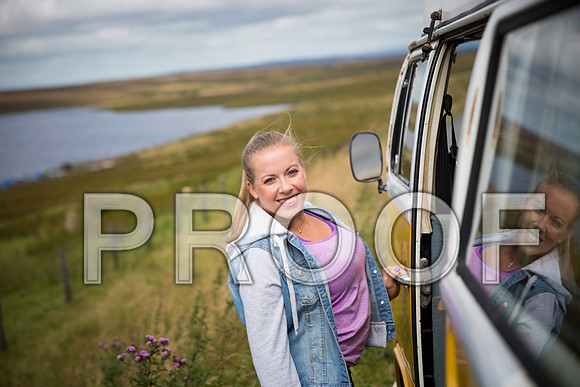 A mini tour around Yorkshire in a vintage VW camper van with Hannah Cockroft, and her family