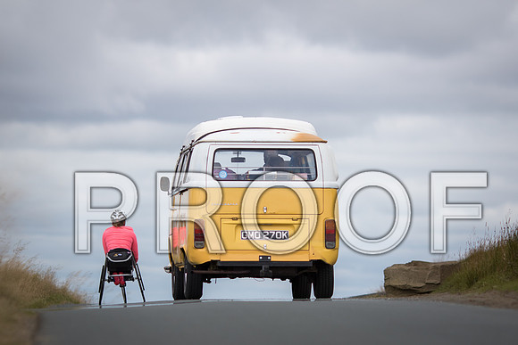 A mini tour around Yorkshire in a vintage VW camper van with Hannah Cockroft, and her family