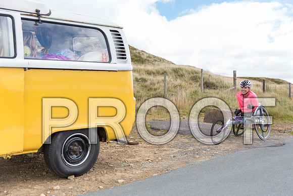 A mini tour around Yorkshire in a vintage VW camper van with Hannah Cockroft, and her family