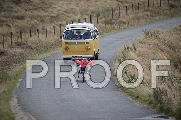 A mini tour around Yorkshire in a vintage VW camper van with Hannah Cockroft, and her family