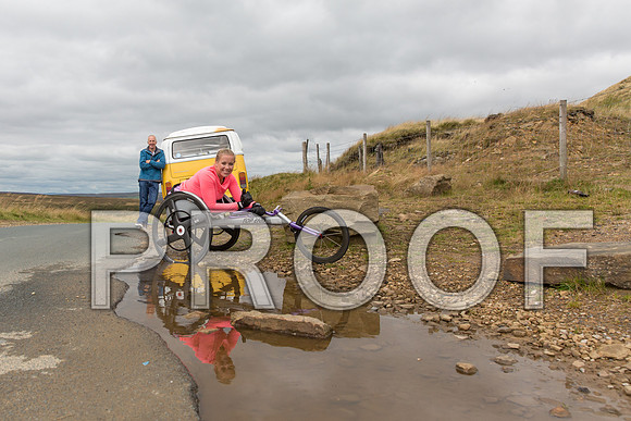 A mini tour around Yorkshire in a vintage VW camper van with Hannah Cockroft, and her family