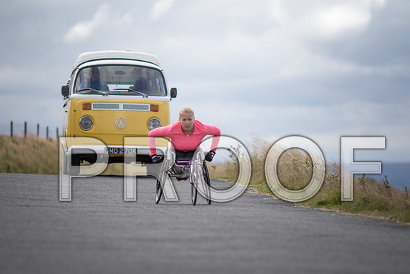 A mini tour around Yorkshire in a vintage VW camper van with Hannah Cockroft, and her family