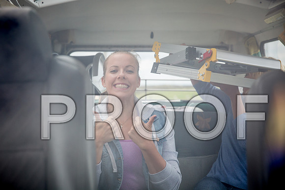 A mini tour around Yorkshire in a vintage VW camper van with Hannah Cockroft, and her family