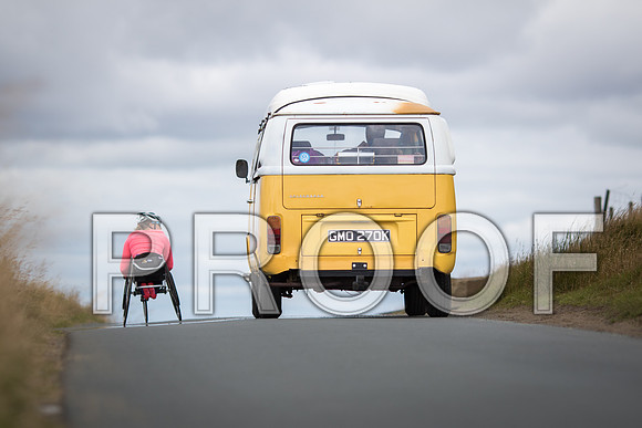 A mini tour around Yorkshire in a vintage VW camper van with Hannah Cockroft, and her family