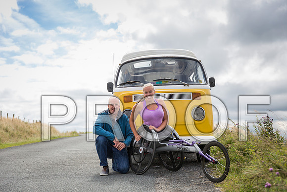 A mini tour around Yorkshire in a vintage VW camper van with Hannah Cockroft, and her family