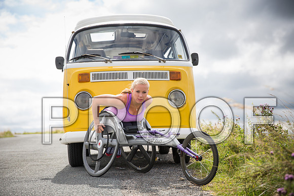 A mini tour around Yorkshire in a vintage VW camper van with Hannah Cockroft, and her family