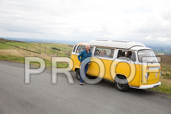 A mini tour around Yorkshire in a vintage VW camper van with Hannah Cockroft, and her family