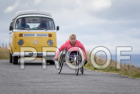 A mini tour around Yorkshire in a vintage VW camper van with Hannah Cockroft, and her family
