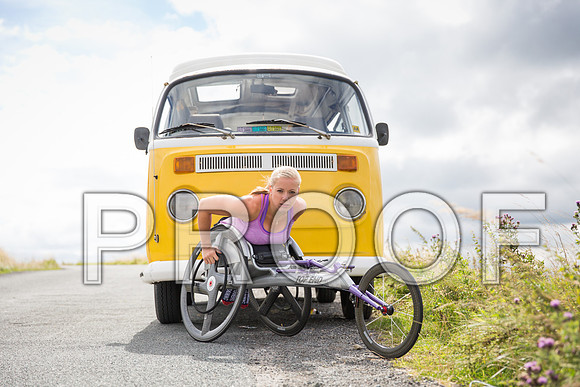 A mini tour around Yorkshire in a vintage VW camper van with Hannah Cockroft, and her family