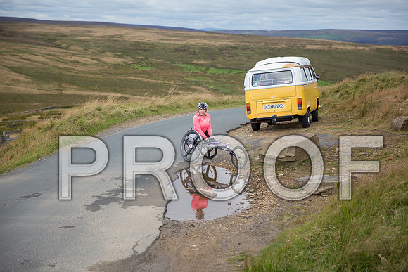 A mini tour around Yorkshire in a vintage VW camper van with Hannah Cockroft, and her family