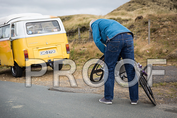 A mini tour around Yorkshire in a vintage VW camper van with Hannah Cockroft, and her family