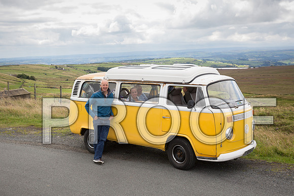 A mini tour around Yorkshire in a vintage VW camper van with Hannah Cockroft, and her family