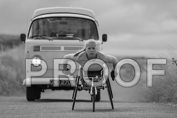 A mini tour around Yorkshire in a vintage VW camper van with Hannah Cockroft, and her family