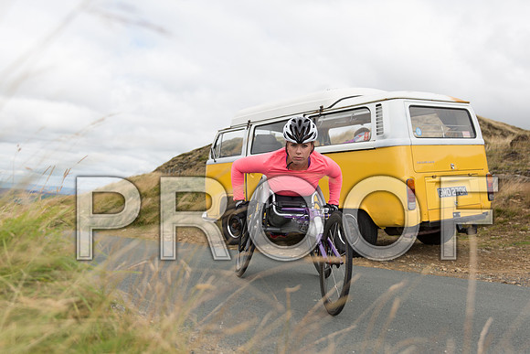 A mini tour around Yorkshire in a vintage VW camper van with Hannah Cockroft, and her family