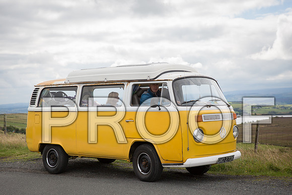 A mini tour around Yorkshire in a vintage VW camper van with Hannah Cockroft, and her family
