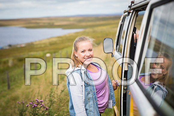A mini tour around Yorkshire in a vintage VW camper van with Hannah Cockroft, and her family