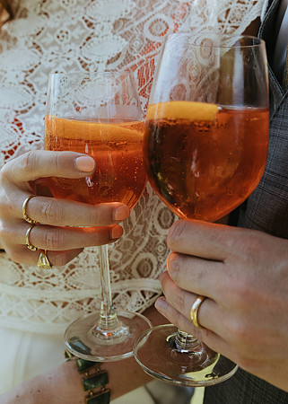 A fun and colourful and relaxed festival style wedding celebration in Horsted Keynes, West Sussex