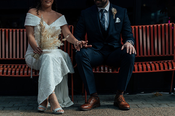 A beautiful Boho winter Wedding at Marylebone Town Hall in London and Spitalfields London