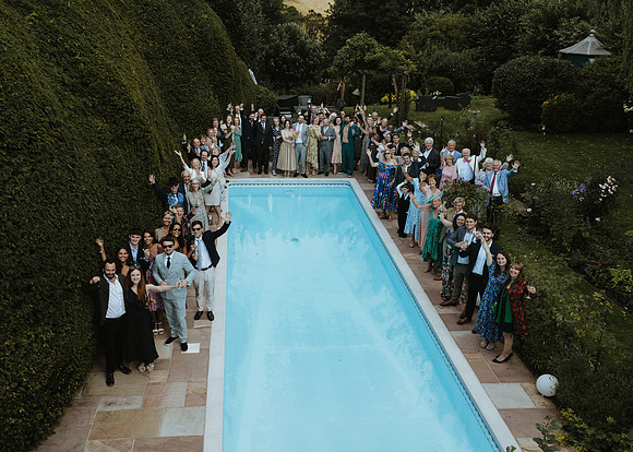 Jo and Catherine’s wedding celebration at Little Vinesgate near Sevenoaks in Kent