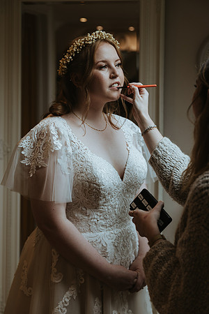 A relaxed summer wedding at Brookfield Barn  near Horsham in Surrey