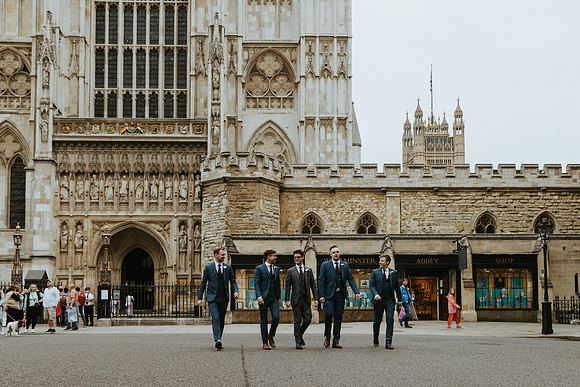 A stylish autumn wedding at the Lady Chapel, Westminster Abbey, London
