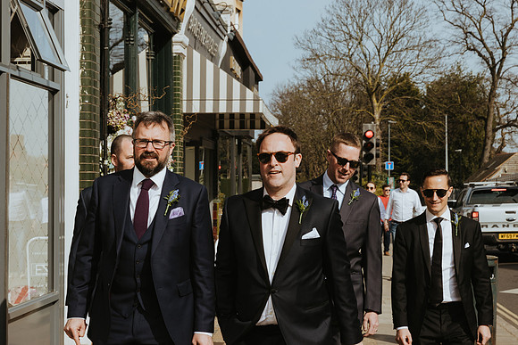 A stylish spring wedding at St Mary’s church and the iconic Olympic Studio’s in Barnes, south west London
