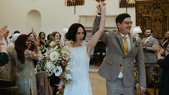Firle Place wedding near Lewes, East Sussex