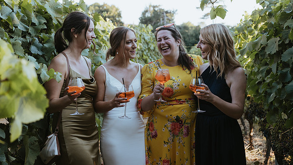 Mount Vineyard wedding near Shoreham in Kent