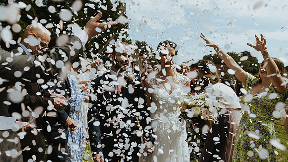 Weddings at The Gardens, near Yalding in Kent