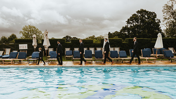 A stylish summer wedding at Eastwell Manor and Crown Lodge near Ashford in Kent