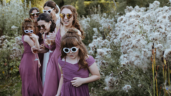 Wedding at The Gardens in Yalding, Kent