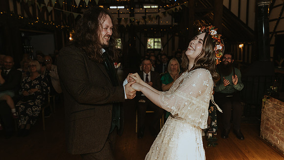 A relaxed Lord of the Rings themed wedding at The Plough in Leigh