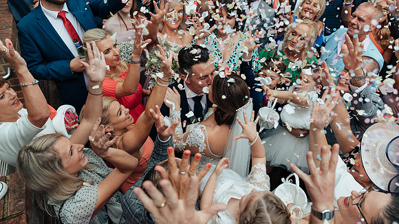 Harriet and Ben's Wedding at One Warwick Park in Tunbridge Wells in Kent