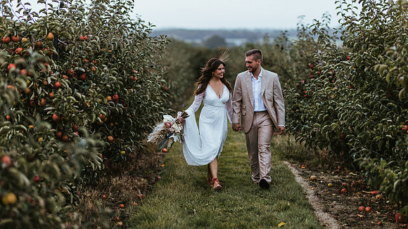 Weddings at The Cherry Barn near Rye