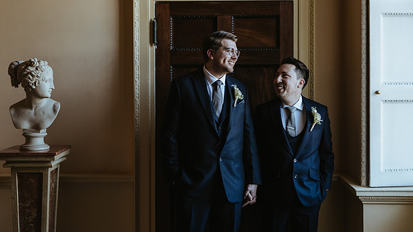 An intimate Autumn wedding at Danson House in Bexley, kent