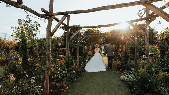Wedding at The Gardens in Yalding in Kent