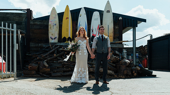 Weddings at East Quay near Whitstable