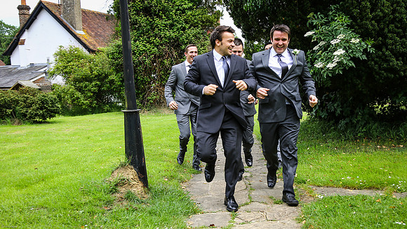 Here comes the Groom
