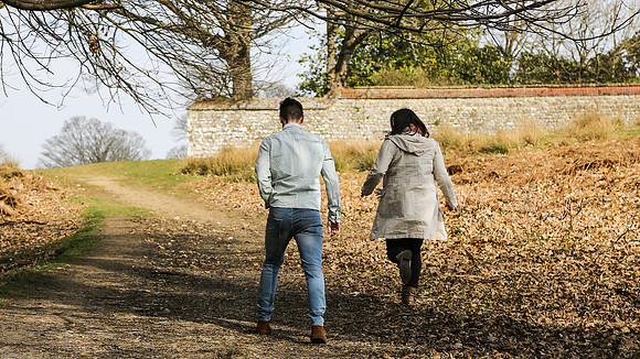 Kerry and Chris at Knowle Park, Kent