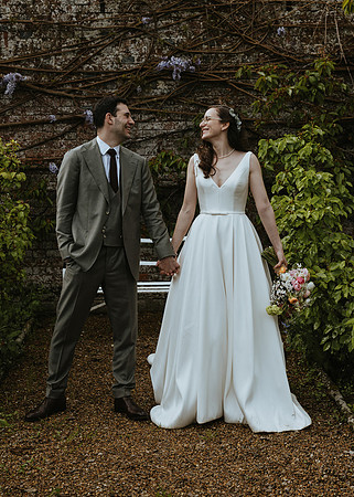 An intimate and relaxed wedding at Squerryes Court with receptions at both Squerryes winery in Westerham and Falconhurst in Markbeech, Kent
