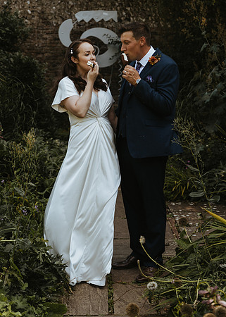 A relaxed and intimate wedding at Southover Grange in Lewes with a marquee reception in Waldron East Sussex