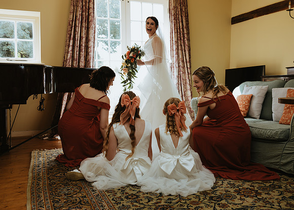 A stylish and relaxed autumn themed barn wedding at Great Bower Barn near Canterbury in Kent