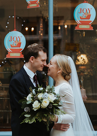 West Sussex winter wedding in Petworth