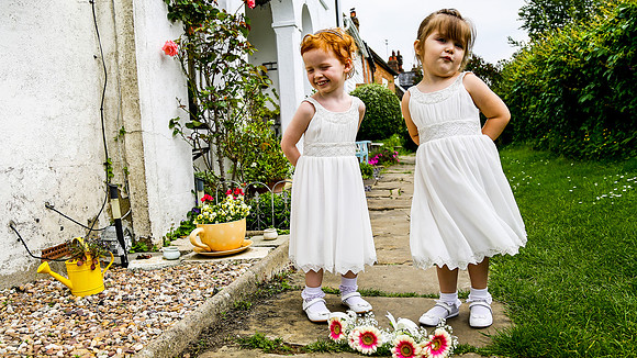The flower girls