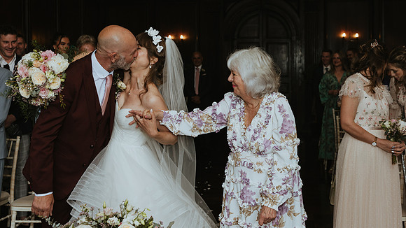 A stunning summer wedding at Portmeirion village in Gwynedd, North Wales