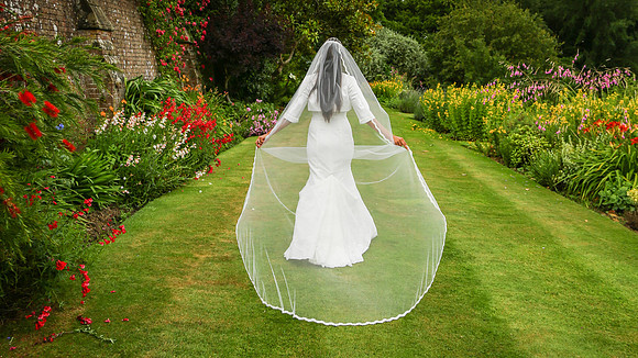 Photograph of a Bride at Ardingly College, West Sussex