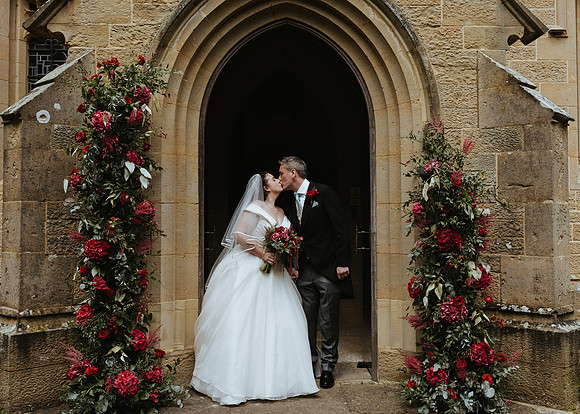 A stylish summer wedding at Holy Trinity Church Crockham Hill and Chiddingstone Castle in Chiddingstone, Kent