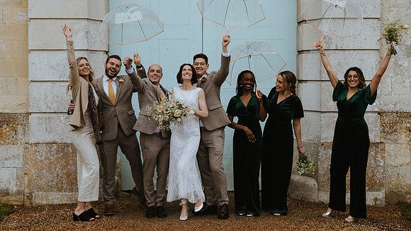 A stunning spring wedding at the hitsoric Firle Place