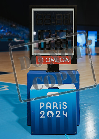 Wheelchair rugby at the Champs de Mar Stadium at the Paris Paralympics 2024 between Paralympics Gb and Paralympics Australia and Paralympics USA and Paralympics Canada